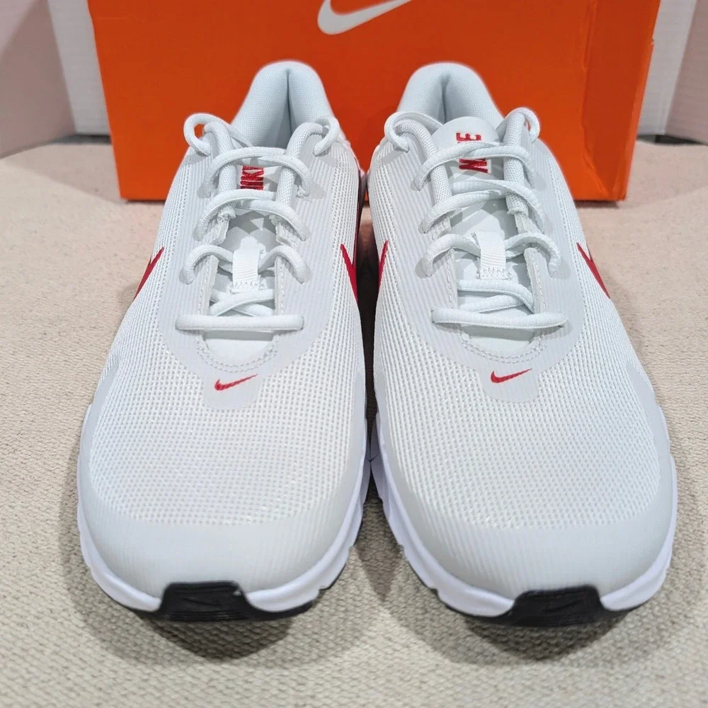 Nike Flex Train Mens 9.5 Off White University Red HV9972-104 Sneakers
